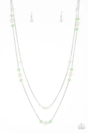 Paparazzi Necklace ~ Spring Splash - Green