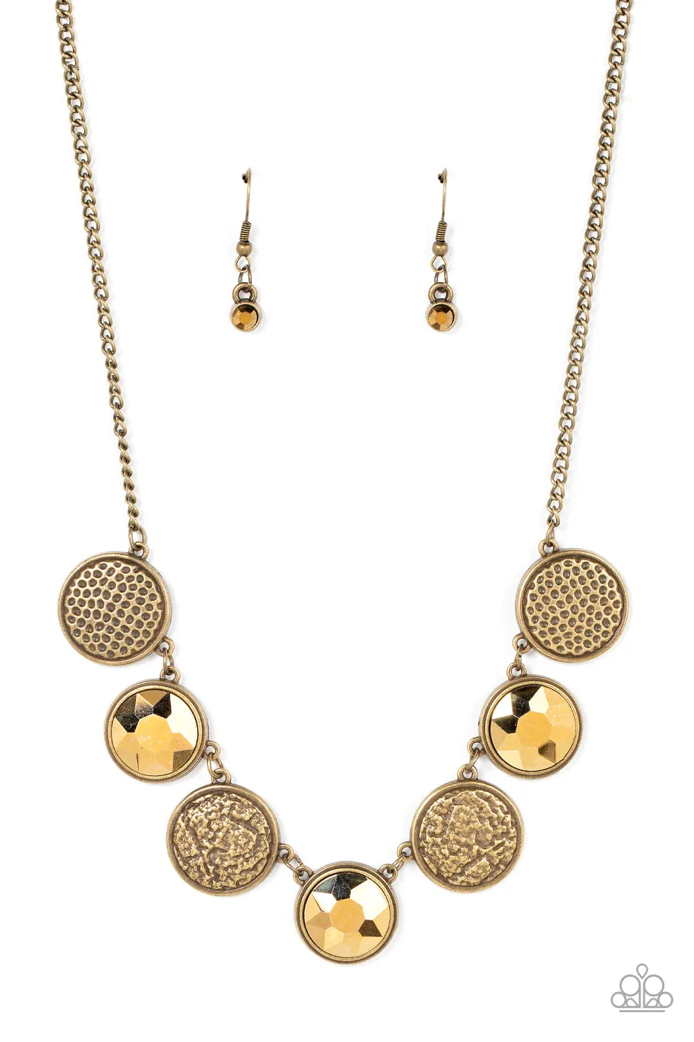 Paparazzi Necklace ~ Urban Elite - Brass