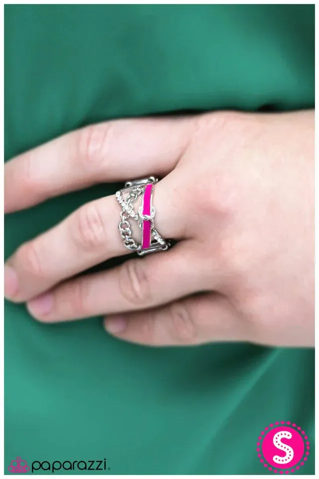 Paparazzi Ring ~ The Color Guard - Pink