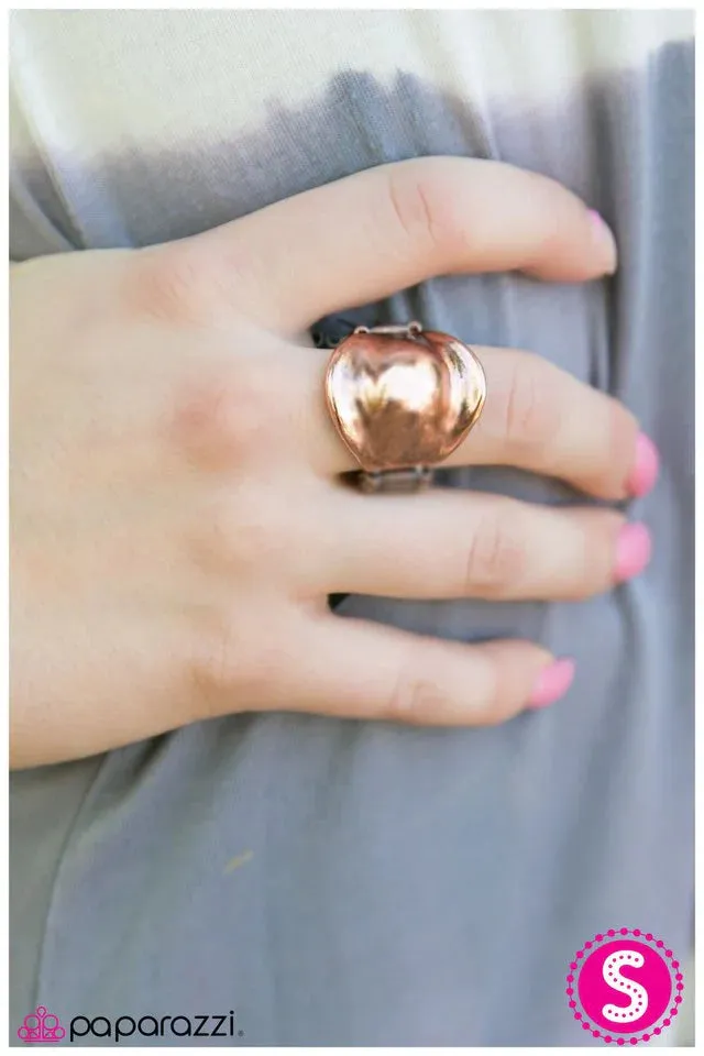 Paparazzi Ring ~ The Windy City - Copper