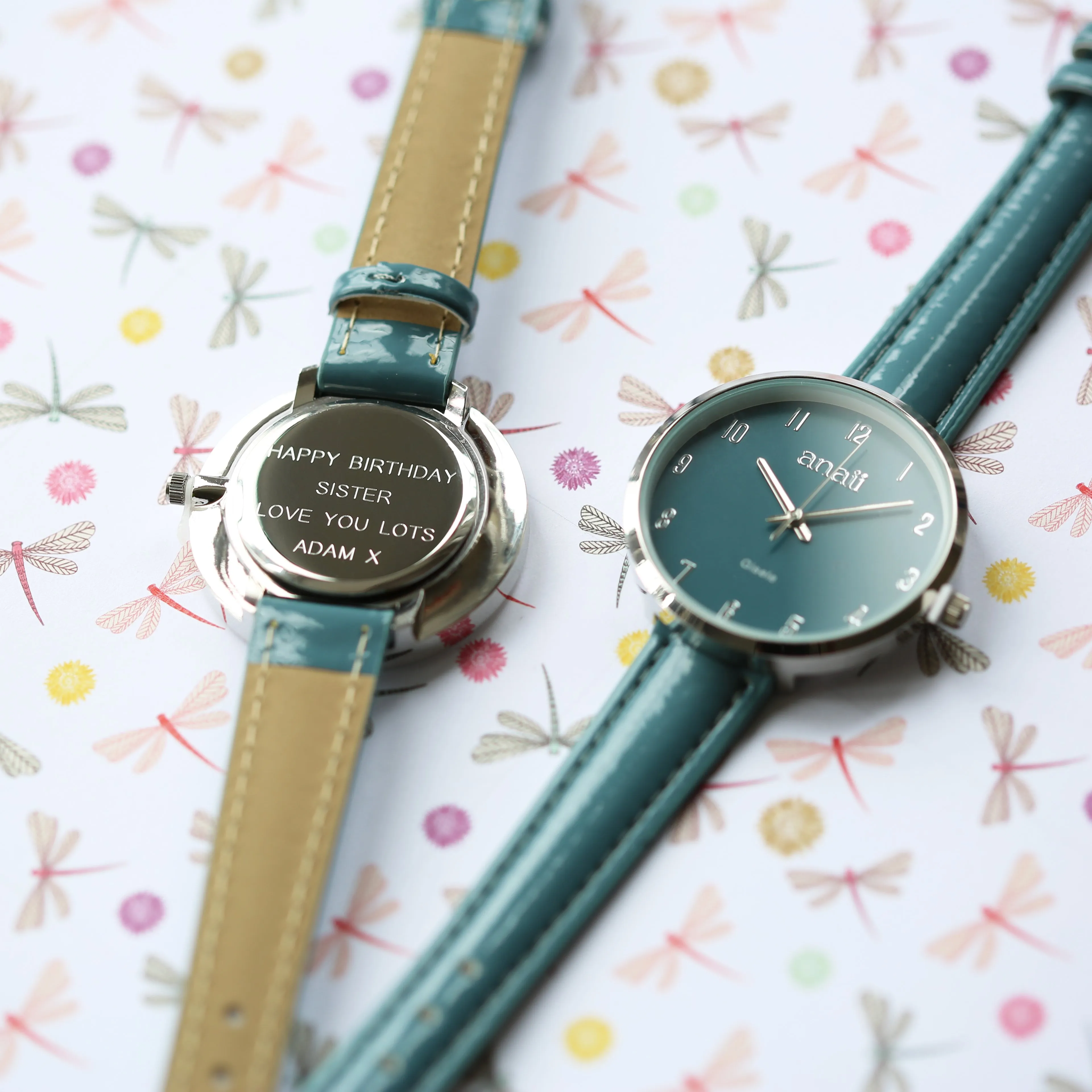 Personalised Anaii Watch In Jupiter Teal