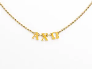 Phoebe Sorority/Greek Necklaces