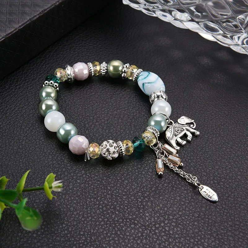 Popular Bohemian Bracelet Elephant Pendant