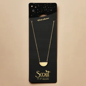 Refined Neck Half Moon/Gold