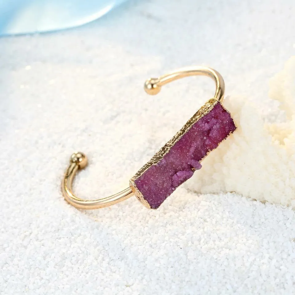 Rocky Druzy Bangle