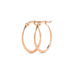 Sexy Oval Hoop Earrings 30mm