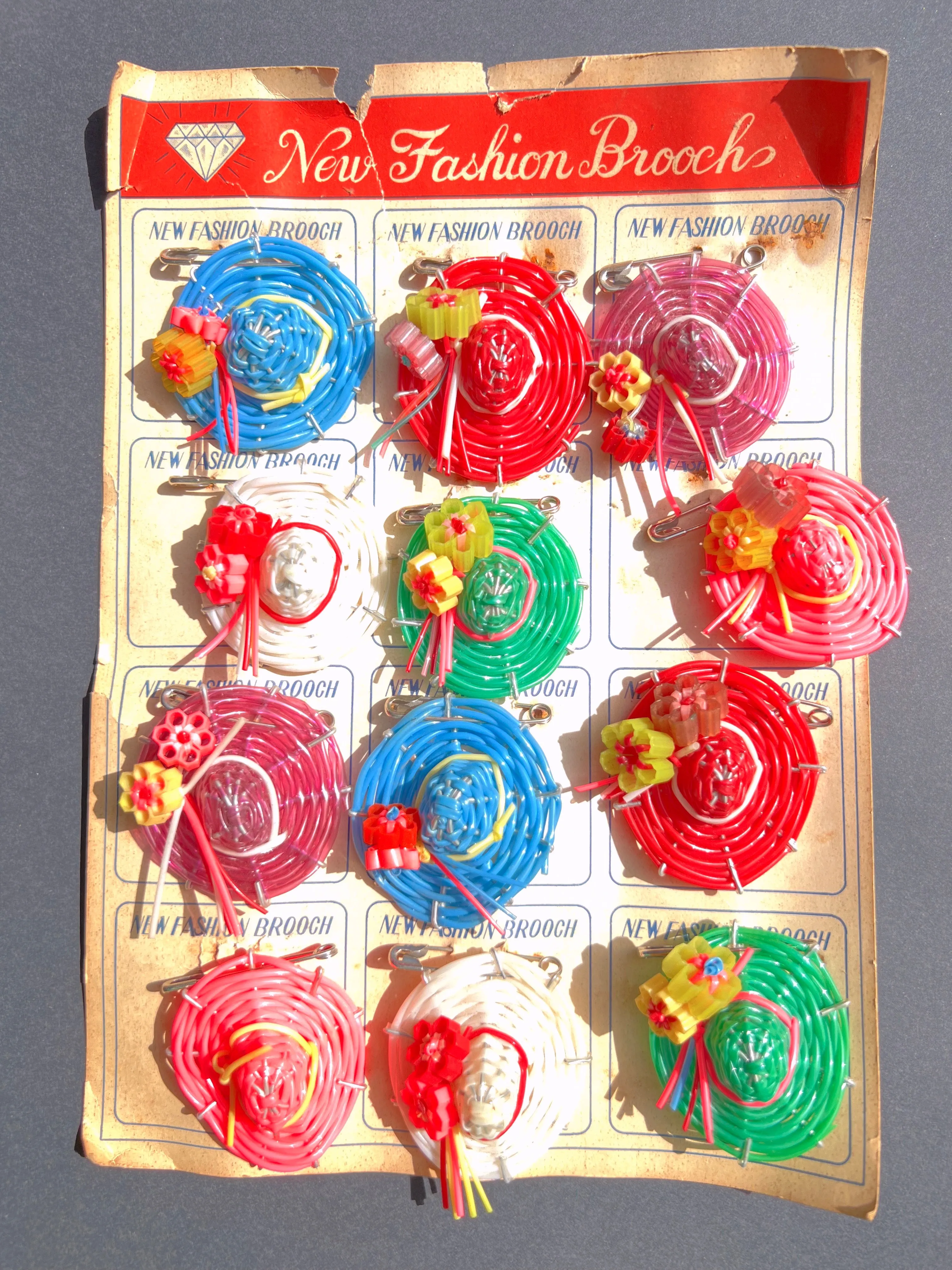 Simply Charming 1950s Hat Brooches