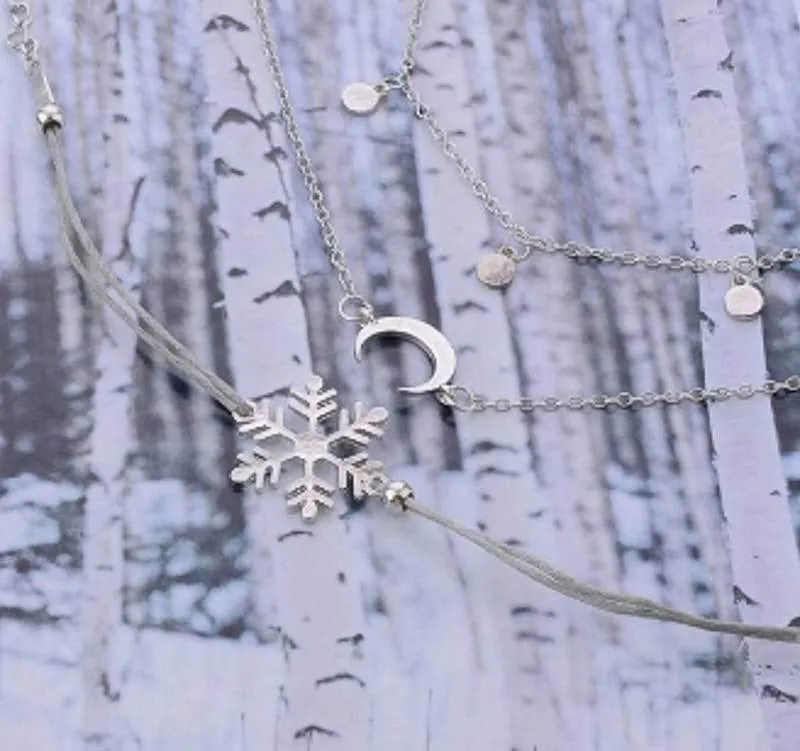 Snowflake Stacking Bracelets | Boho Jewellery