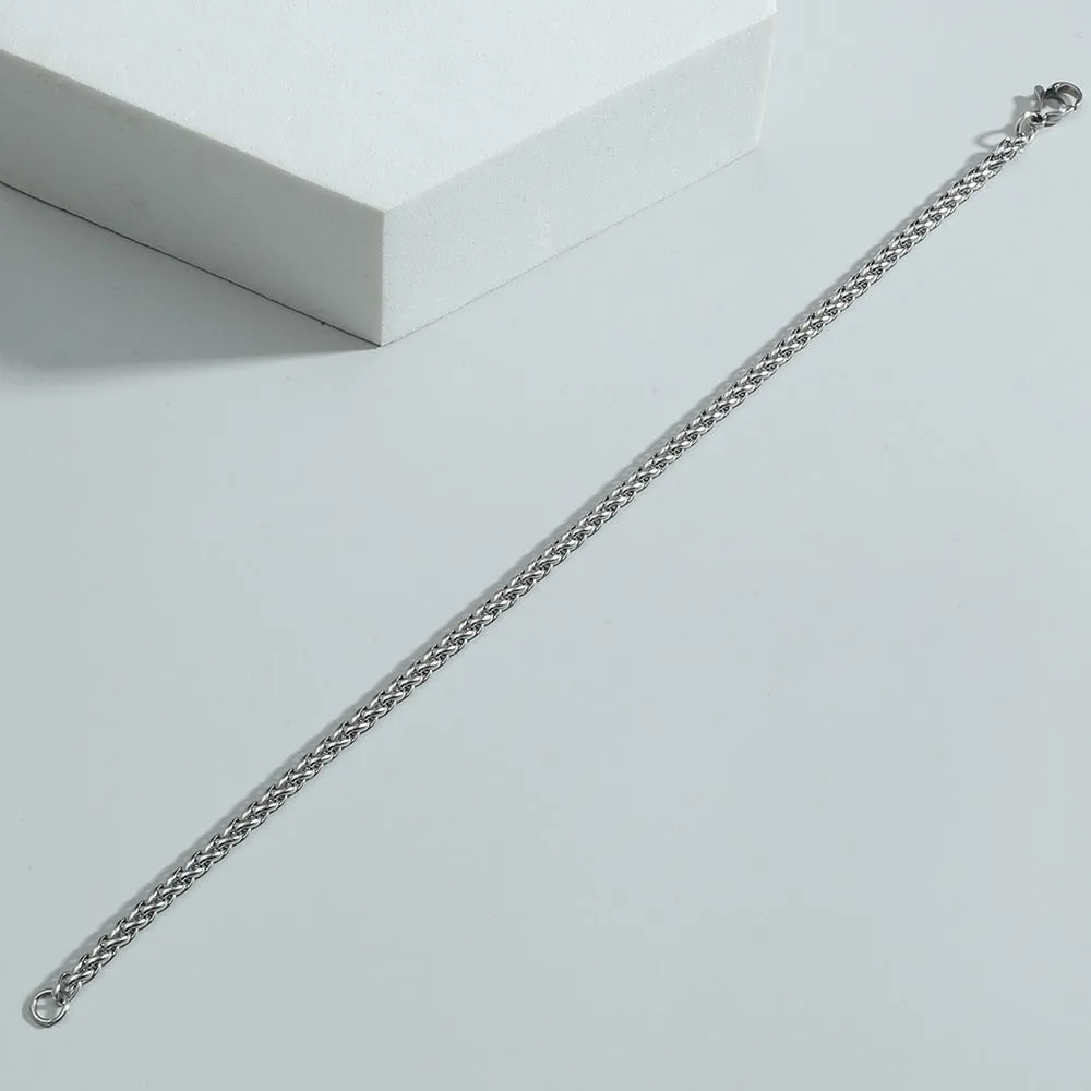 Stainless Steel Bracelet Light Luxury Temperament Does Not Fade Trend