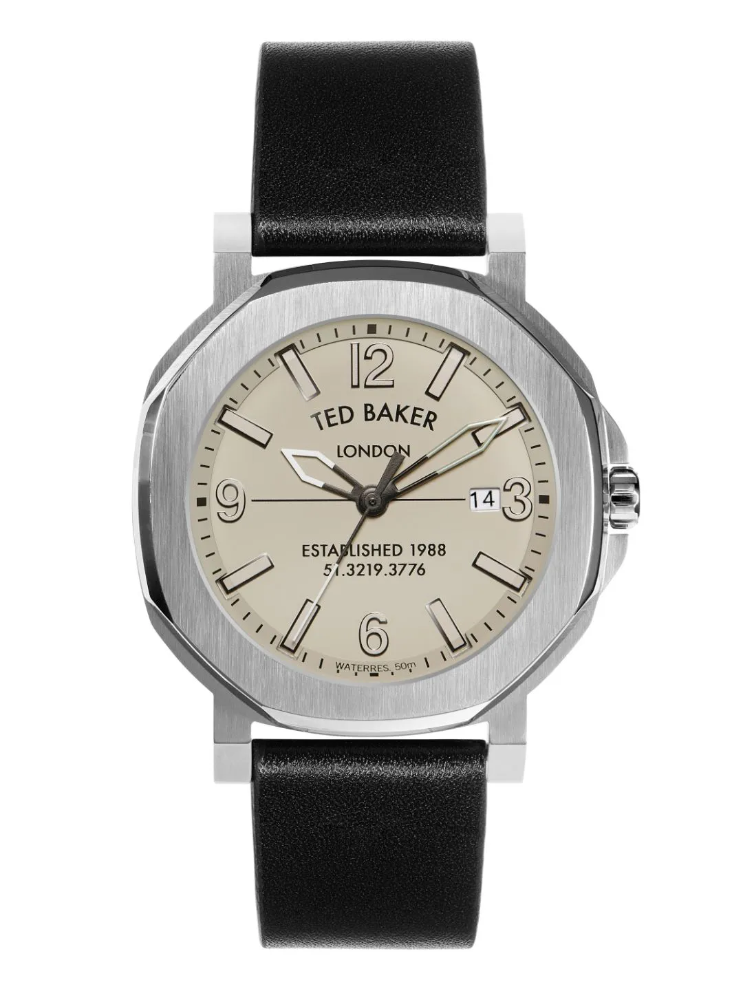 Ted Baker Analog Beige Dial Men Watch - BKPACS202