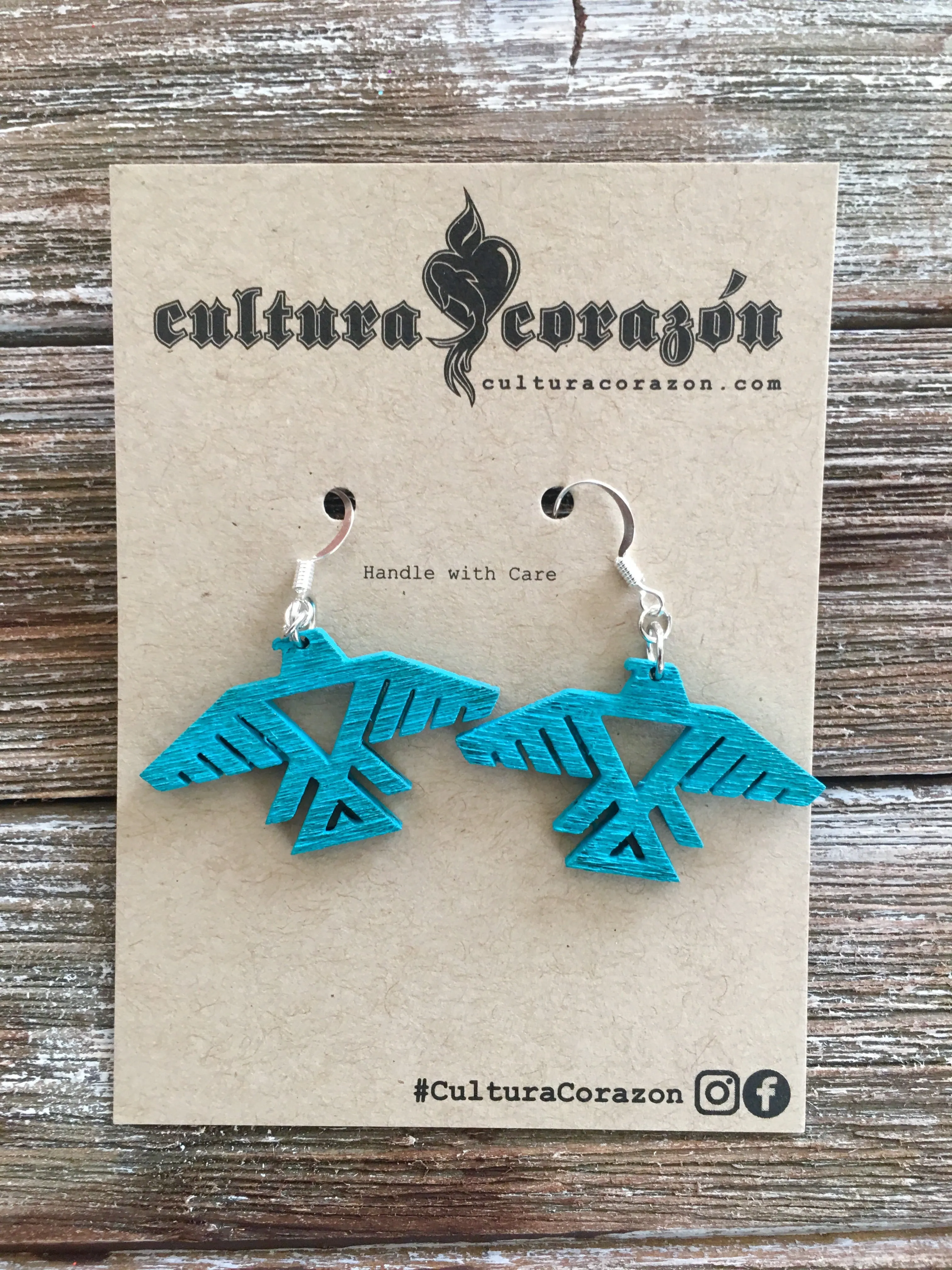 Thunderbird Earrings ~ Cultura Corazon