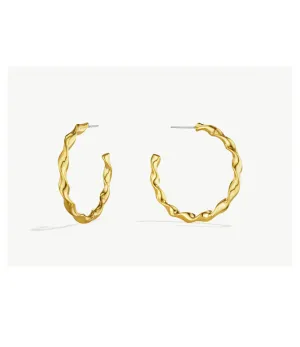 Twist Hoop Earring