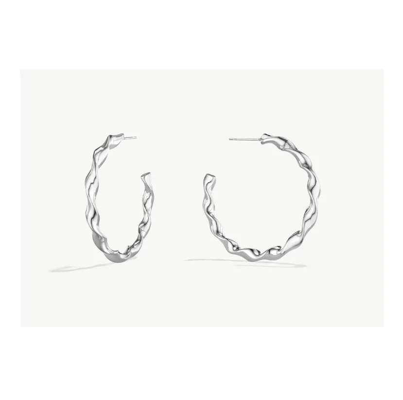 Twist Hoop Earring