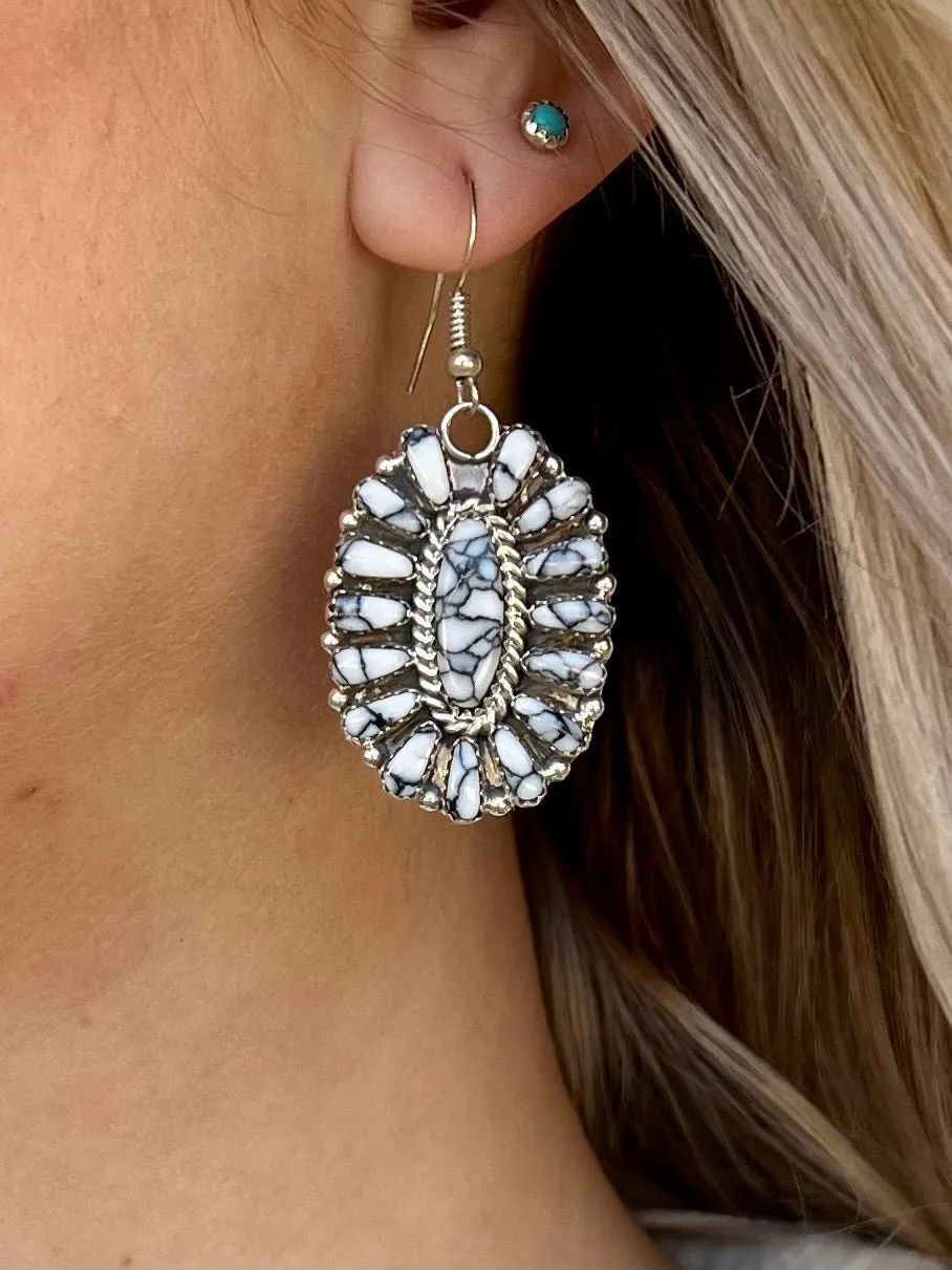 Unforgettable Navajo Sterling Silver Earrings