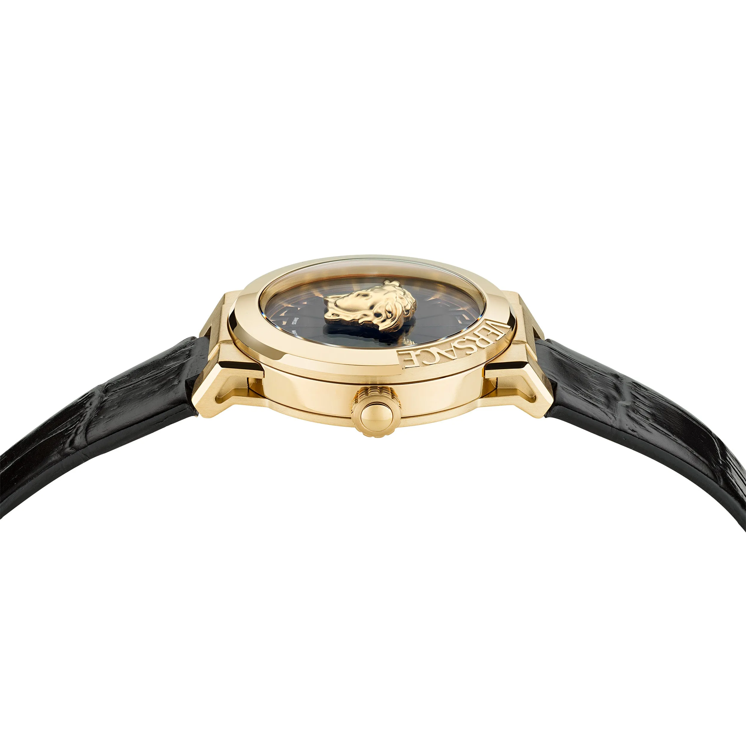 Versace Medusa Infinite Black Dial Women Watch - Ve3F00222