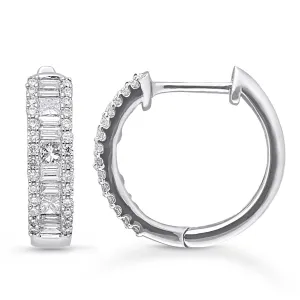 White Gold Diamond Legendary Earrings