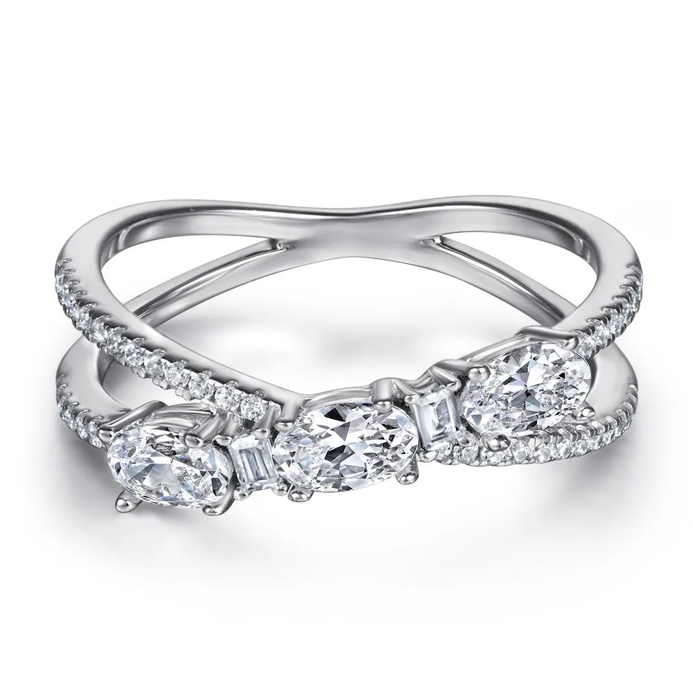 Zircon Women''s Wedding Engagement Ring